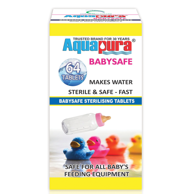 Sterilising tablets hot sale safe for babies